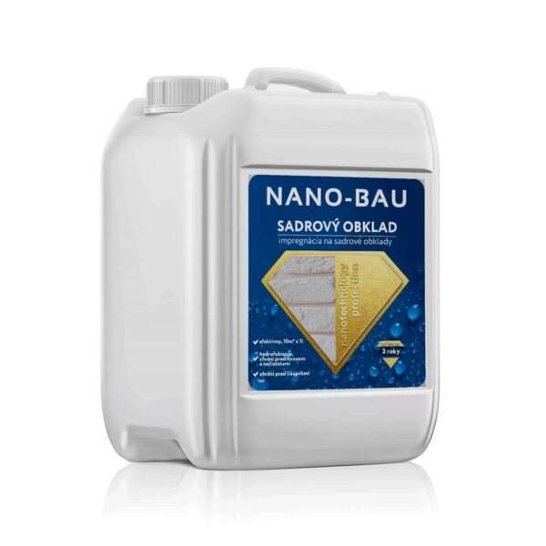 Nano-Bau SADROVÝ OBKLAD - bezfarebná impregnácia na sadrové obklady