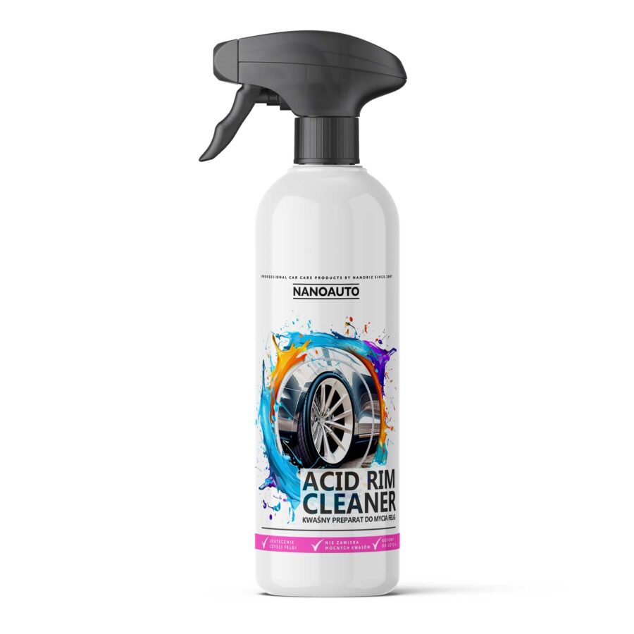 NANOAUTO ACID RIM CLEANER - kyslý prípravok na umývanie diskov